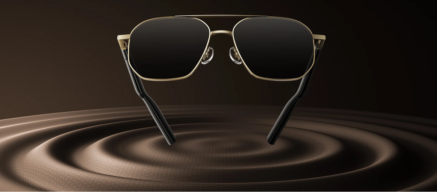 Išmanieji audio akiniai Xiaomi Mijia Smart Audio Glasses, Pilot-Style versija aprašymas - Prekės nuotrauka