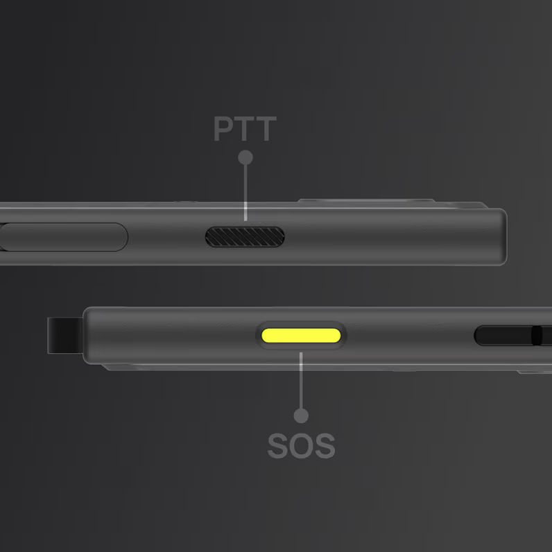 Mygtukinis išmanusis telefonas HMD Terra M 2/32GB, Pilkas aprašymas - Prekės nuotrauka