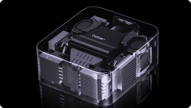 Projektorius Yaber K3 Pro LCD Full HD su JBL kolonėlėmis ir žemų dažnių kolonėle, juodas aprašymas - Prekės nuotrauka