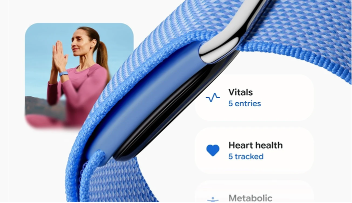 Išmanioji apyrankė Google Fitbit Air, Levandų spalvos aprašymas - Prekės nuotrauka