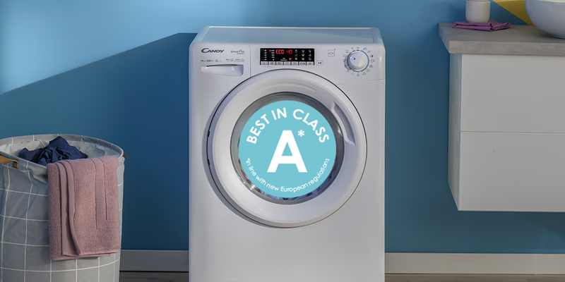 Skalbimo mašina Candy CO 474TWM6/1-S, 7kg, 1400 rpm, balta aprašymas - Prekės nuotrauka