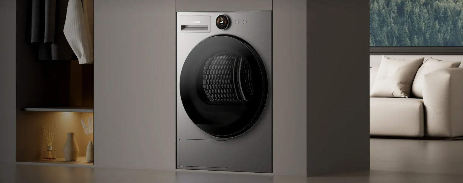 Džiovyklė Dreame AI Twin Inverter L9 DWD09L90TAEU, pilka aprašymas - Prekės nuotrauka