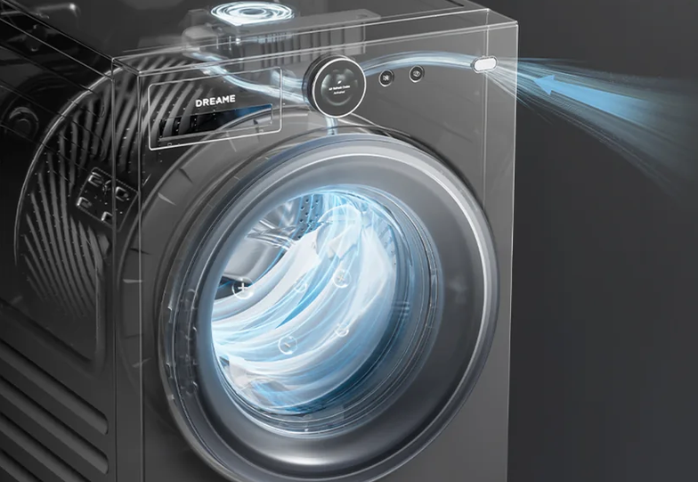 Skalbimo mašina Dreame AI Inverter Washer L9 DWF11L90TAEU, pilka aprašymas - Prekės nuotrauka
