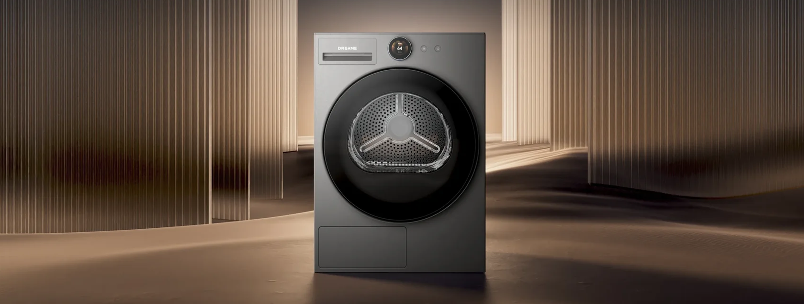 Džiovyklė Dreame AI Twin Inverter L9 DWD09L90TAEU, pilka aprašymas - Prekės nuotrauka