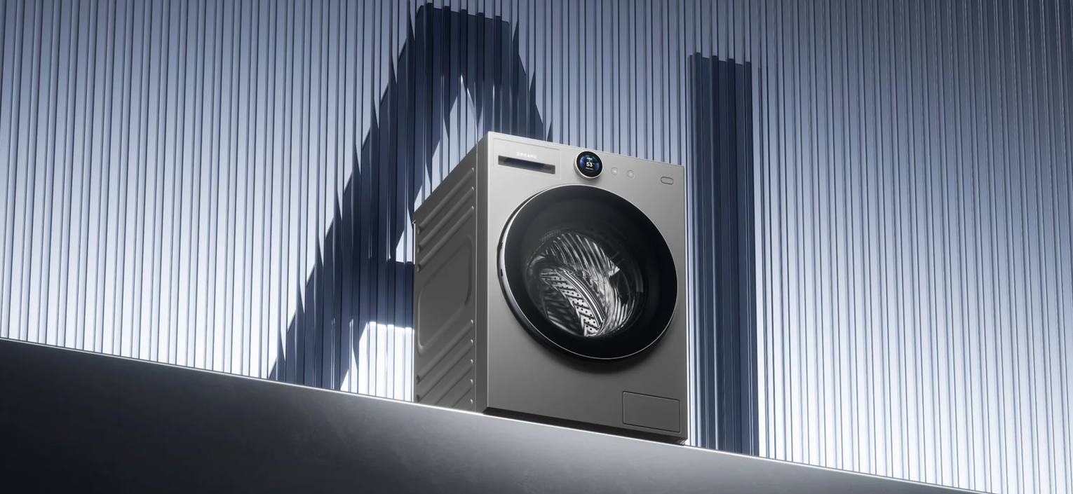 Skalbimo mašina Dreame AI Inverter Washer L9 DWF11L90TAEU, pilka aprašymas - Prekės nuotrauka