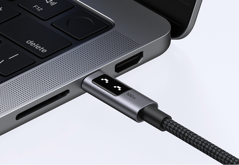 UGREEN Uno USB-C – USB-C kabelis, PD greitasis įkrovimas, 5A, 1 m aprašymas - Prekės nuotrauka