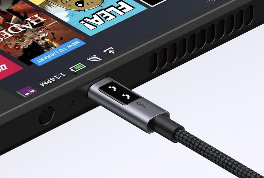 UGREEN Uno USB-C – USB-C kabelis, PD greitasis įkrovimas, 5A, 1 m aprašymas - Prekės nuotrauka
