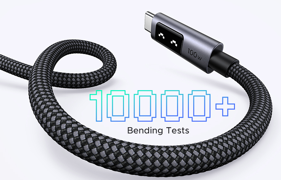 UGREEN Uno USB-C – USB-C kabelis, PD greitasis įkrovimas, 5A, 1 m aprašymas - Prekės nuotrauka