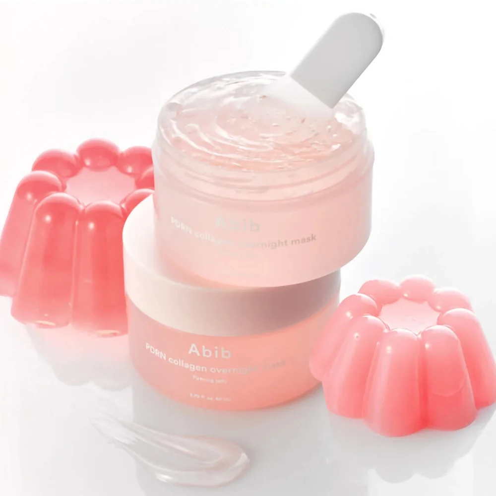ABIB PDRN Collagen Overnight Mask Firming Jelly stangrinanti ir atstatanti kaukė-gelis, 80 ml aprašymas - Prekės nuotrauka