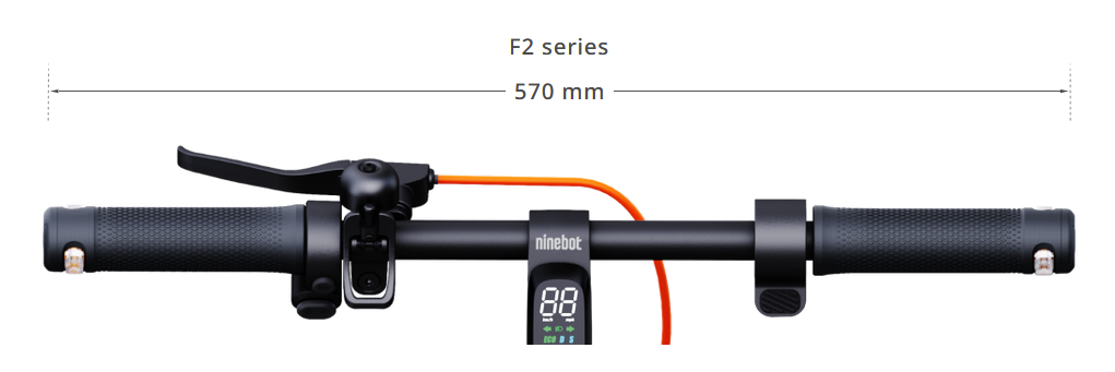 El. paspirtukas Segway F2 Pro E II eKickScooter | 900 W | iki 25 km / h | 10