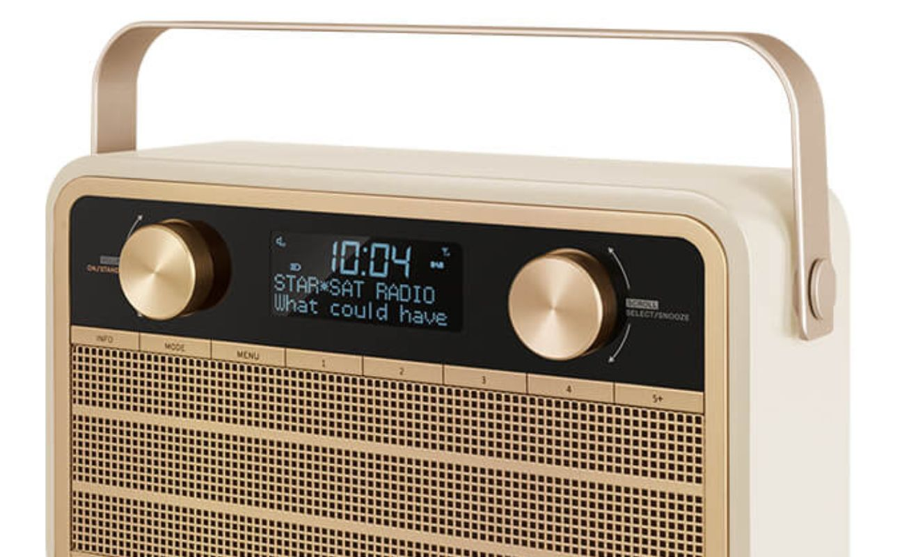 Radijo imtuvas Technisat Transita 120, smėlio spalvos aprašymas - Prekės nuotrauka