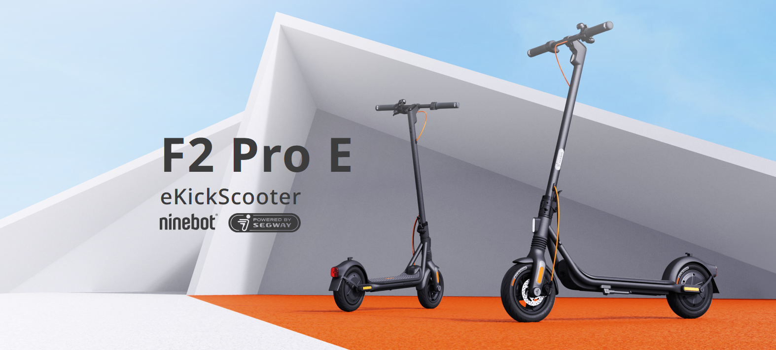 El. paspirtukas Segway F2 Pro E II eKickScooter | 900 W | iki 25 km / h | 10