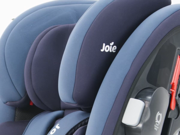 Automobilinė kėdutė Joie i-Spin 360, 40–105 cm, Juoda (su tinkliniais apvadais) aprašymas - Prekės nuotrauka