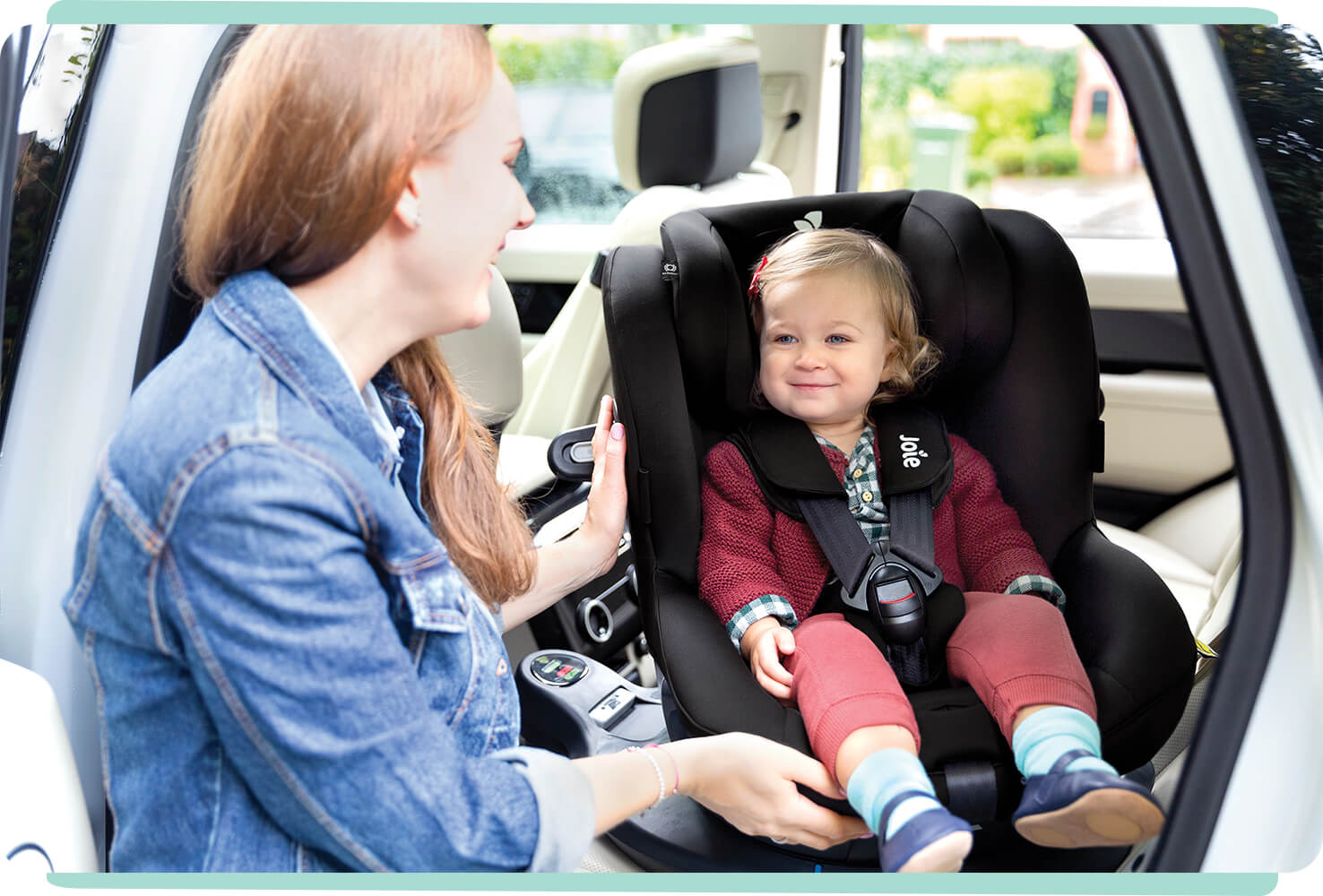 Automobilinė kėdutė Joie i-Spin 360, 40–105 cm, Juoda (su tinkliniais apvadais) aprašymas - Prekės nuotrauka