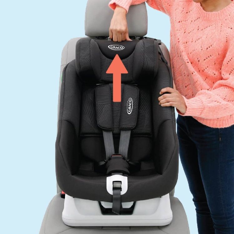 Automobilinė kėdutė  Graco Extend LX R129 i-Size, pilka aprašymas - Prekės nuotrauka