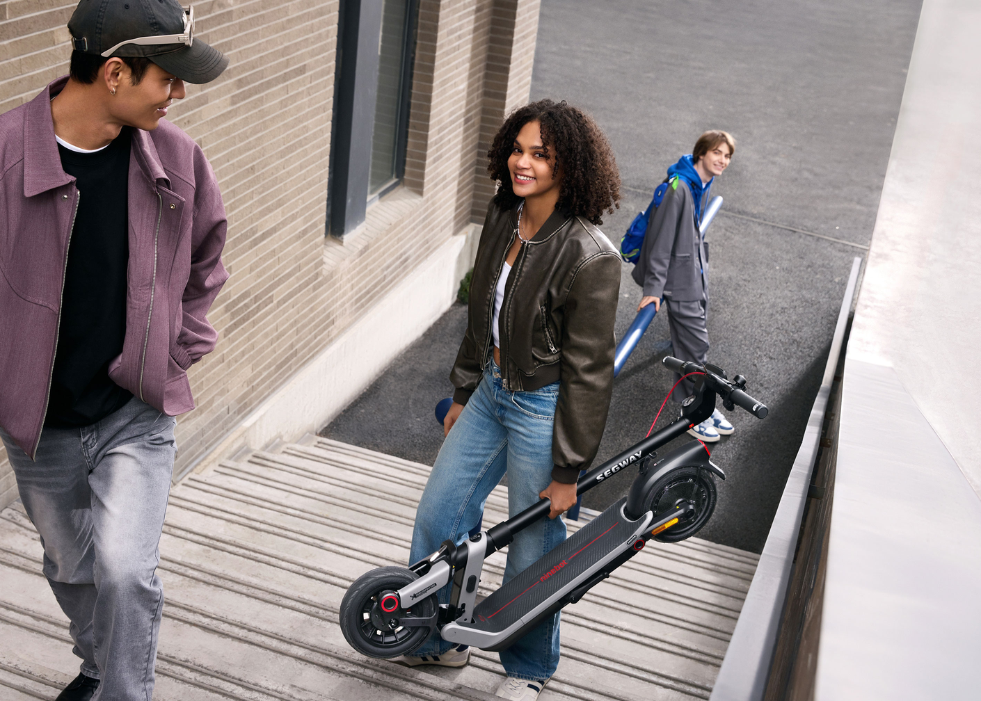 Elektrinis paspirtukas Segway E3 Pro E eKickScooter | 800 W | iki 25 km/h | 10