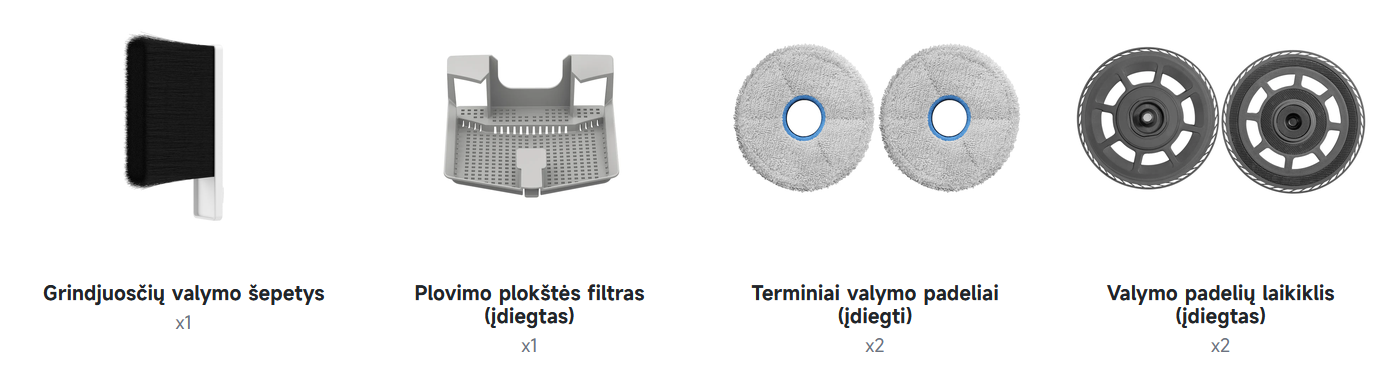 Dulkių siurblys - robotas Dreame X60 Pro Ultra Complete, juodas aprašymas - Prekės nuotrauka Dulkių siurblys - robotas Dreame X60 Pro Ultra Complete, juodas aprašymas - Prekės nuotrauka