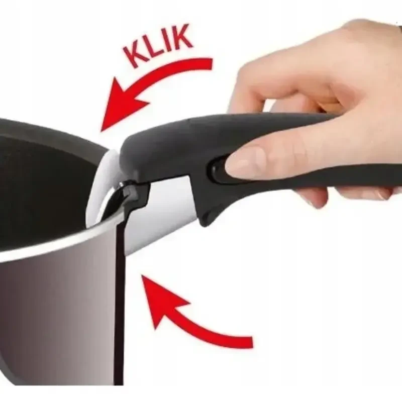 Puodų ir keptuvių rankena Tefal Ingenio L9935102, Pilka aprašymas - Prekės nuotrauka