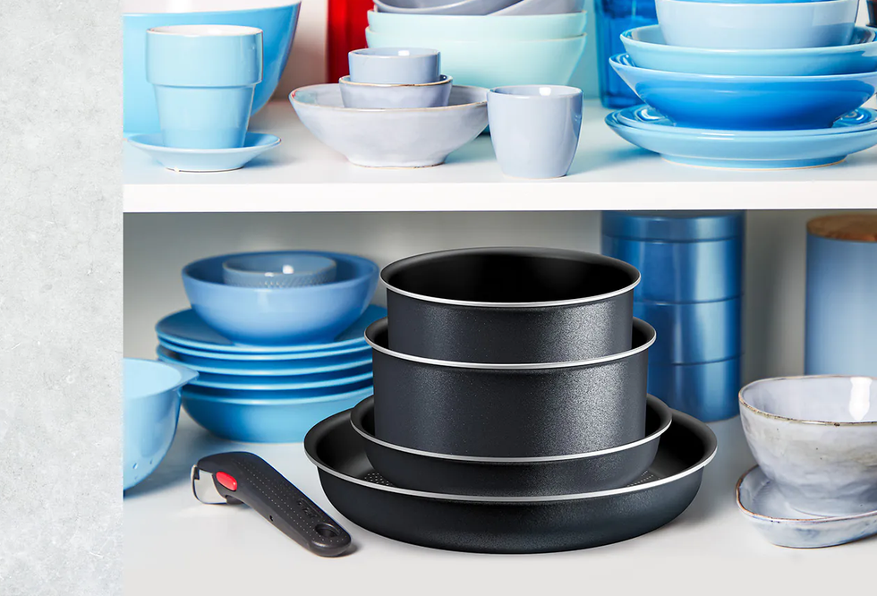 Puodų ir keptuvių rinkinys Tefal Ingenio So'Light L7239523, 5 dalių aprašymas - Prekės nuotrauka