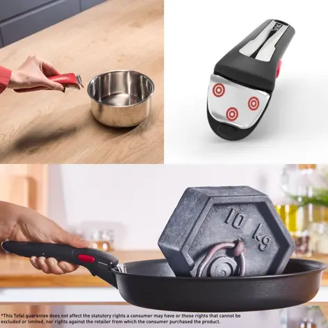 Puodų ir keptuvių rinkinys Tefal L7839043 Ingenio Delight, 3 dalių aprašymas - Prekės nuotrauka