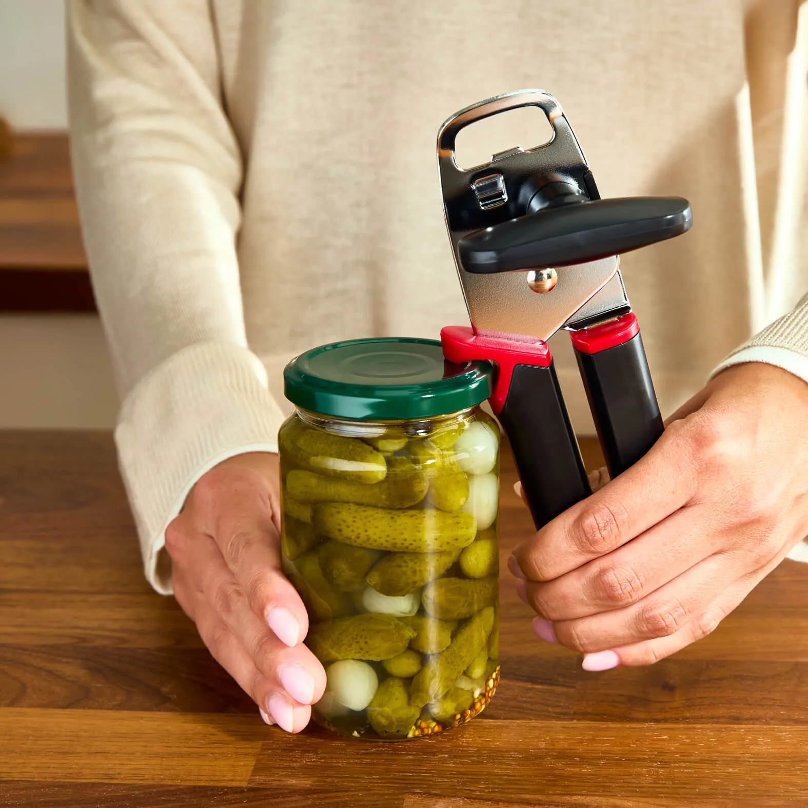 Skardinių ir butelių atidarytuvas Tefal Ingenio Plus aprašymas - Prekės nuotrauka