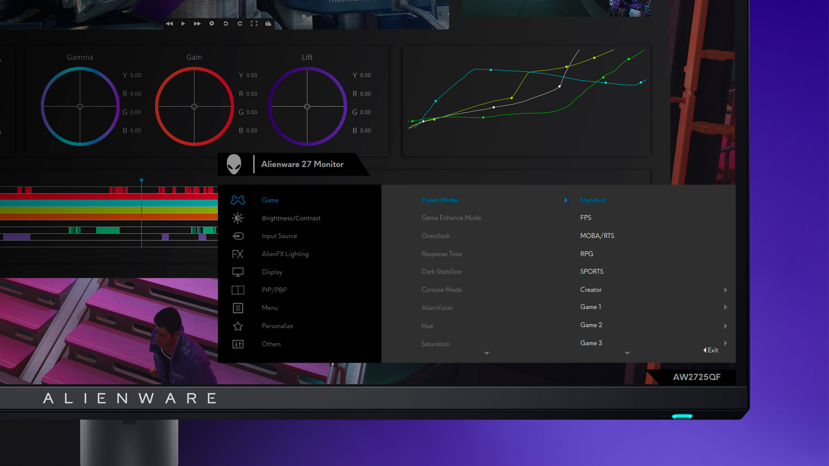 Monitorius Alienware AW2725QF | 27