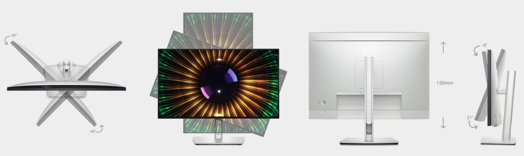 Monitorius Dell UltraSharp U2424H, 23.8