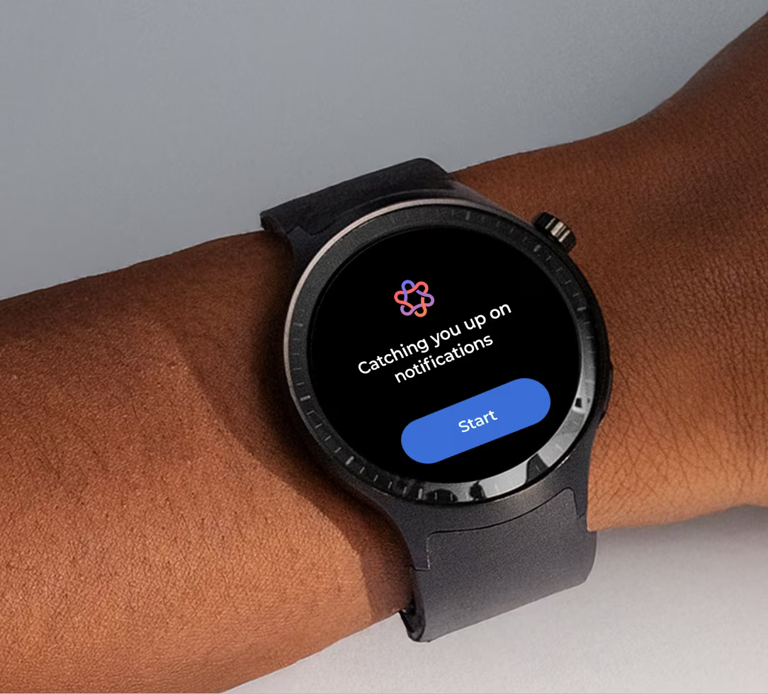 Išmanusis laikrodis MOTOROLA moto watch, sidabrinis, su sidabrine ir žalia apyrankėmis aprašymas - Prekės nuotrauka