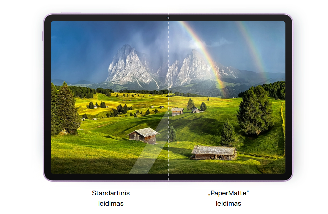 Planšetinis kompiuteris HUAWEI MatePad 11.5 2025 - PaperMatte Edition, 8+256GB, WiFi, + klaviatūra | spalva: pilka aprašymas - Prekės nuotrauka
