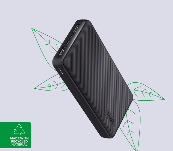 Išorinis akumuliatorius Trust Primo 20,000 mAh, juodas aprašymas - Prekės nuotrauka