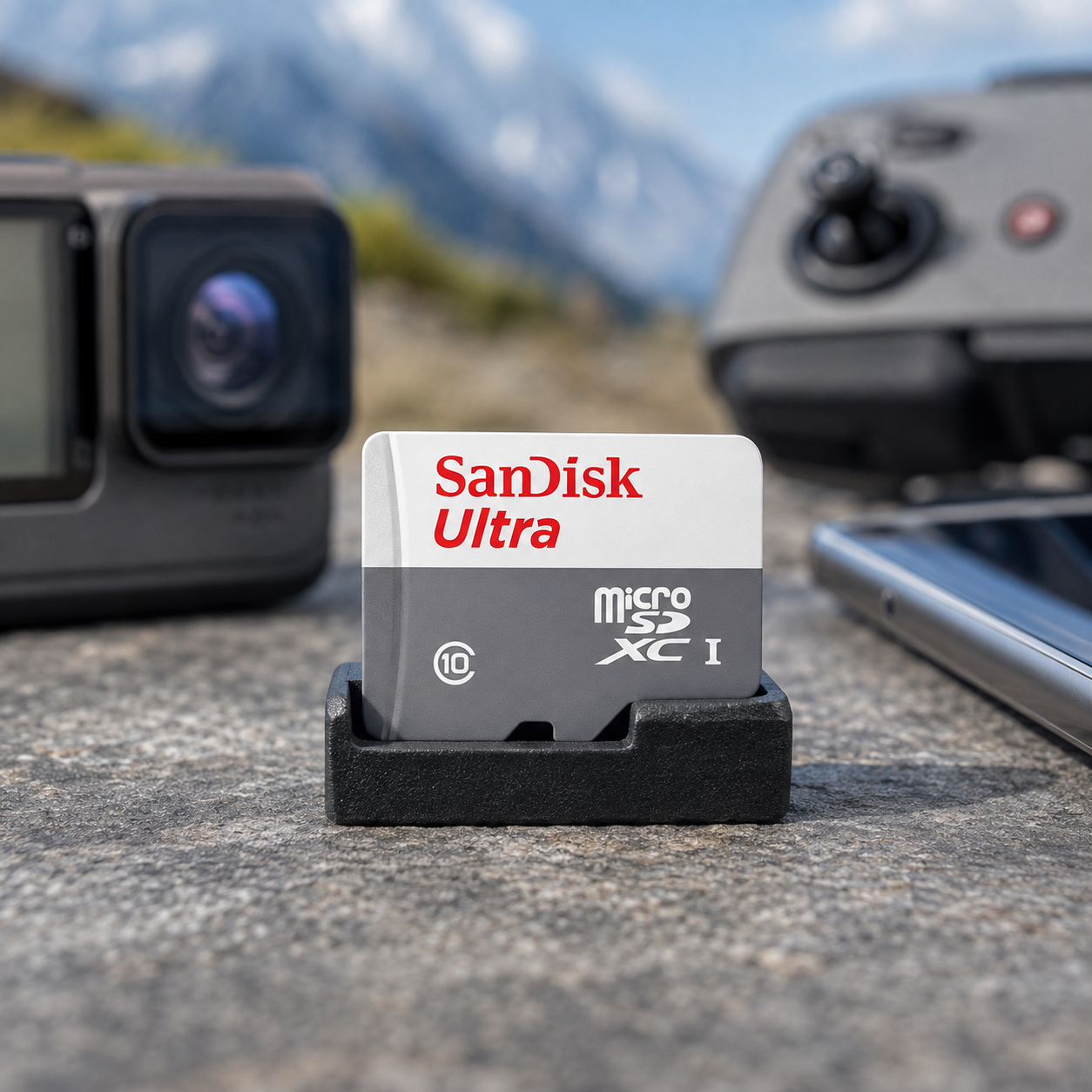 Atminties kortelė SanDisk Ultra Micro SDXC UHS-I Class 10, 512 GB, be adapterio aprašymas - Prekės nuotrauka