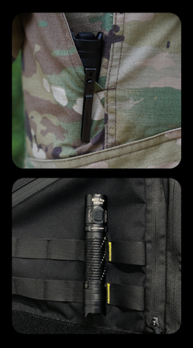 Nitecore MH12 Pro įkraunamas LED žibintuvėlis, 3300 lm, 505 m, USB-C, 5300 mAh, IP68 aprašymas - Prekės nuotrauka