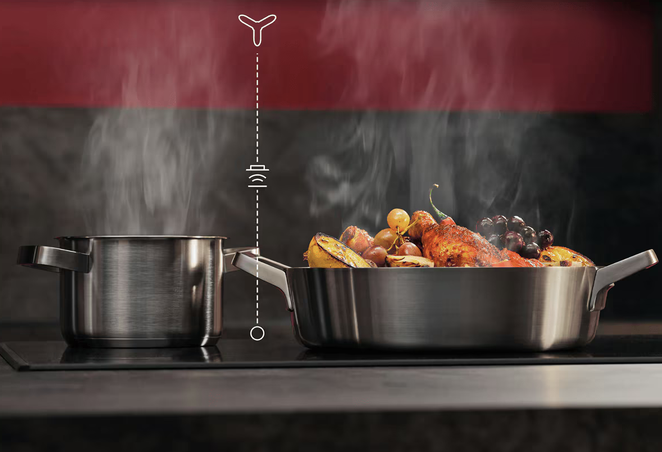 Gartraukis AEG 6000 Hob2Hood DVK5661HB, 60 cm aprašymas - Prekės nuotrauka