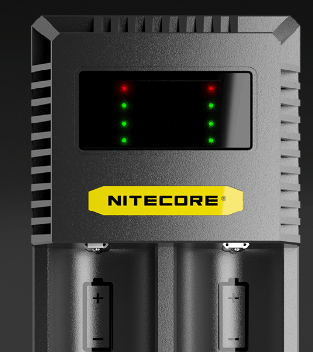 Nitecore Ci2 išmanusis dviejų lizdų USB-C baterijų įkroviklis, iki 3000 mA aprašymas - Prekės nuotrauka