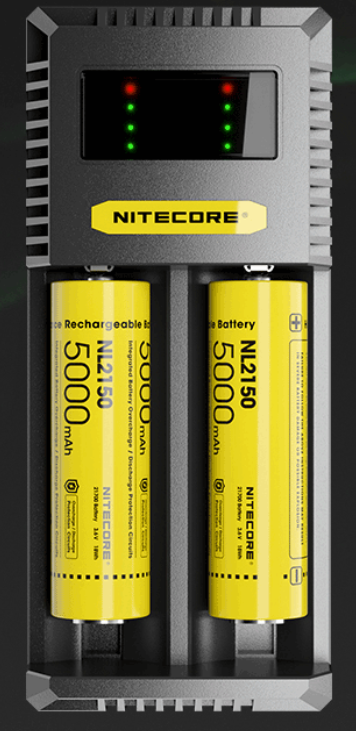Nitecore Ci2 išmanusis dviejų lizdų USB-C baterijų įkroviklis, iki 3000 mA aprašymas - Prekės nuotrauka
