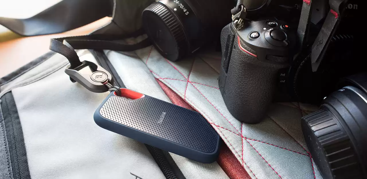 Išorinis kietasis diskas SanDisk Extreme Portable SSD 8 TB aprašymas - Prekės nuotrauka