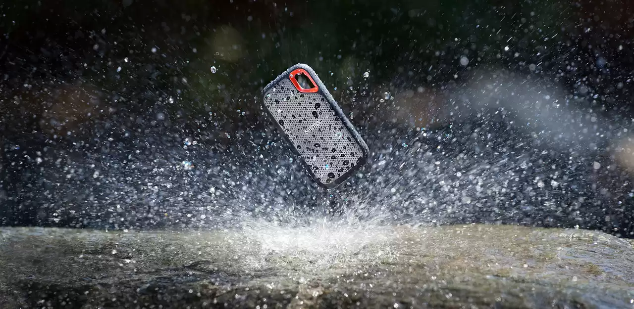 Išorinis kietasis diskas SanDisk Extreme Portable SSD 8 TB aprašymas - Prekės nuotrauka