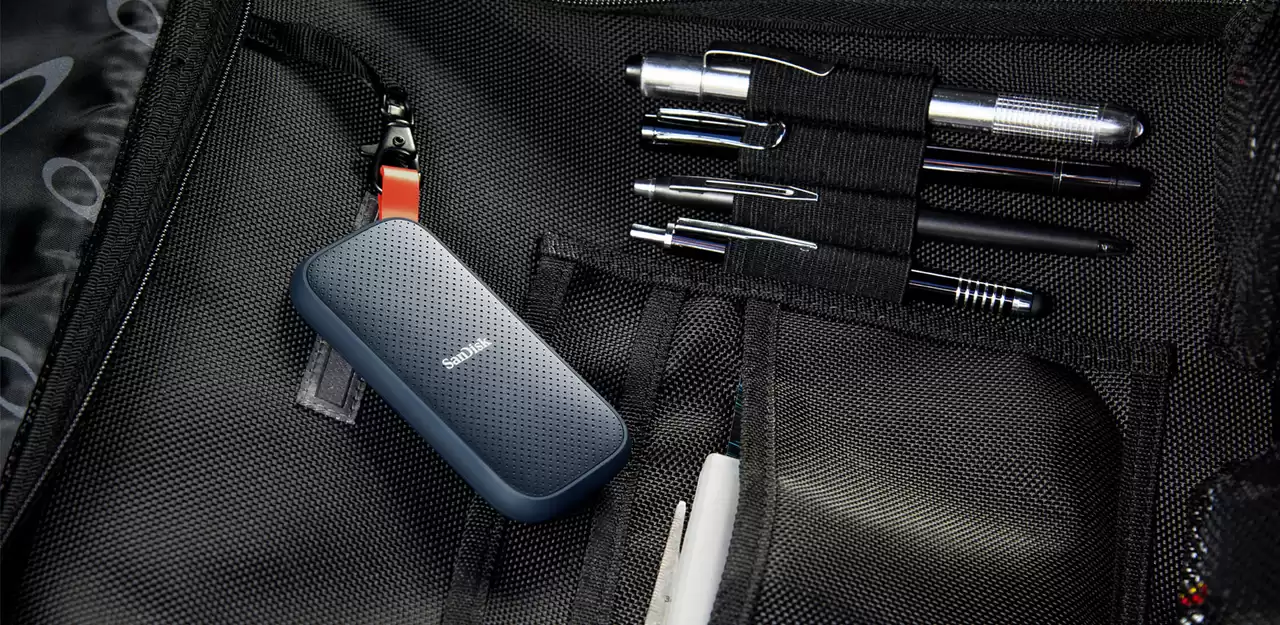Išorinis kietasis diskas SanDisk Portable SSD 1 TB aprašymas - Prekės nuotrauka