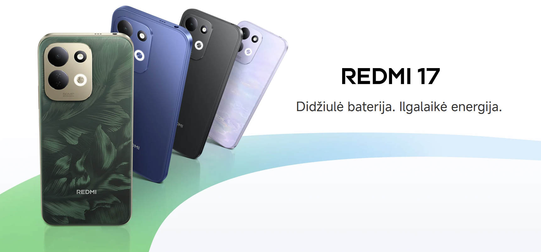 XIAOMI Redmi 17 4G 4/128GB Deep Blue aprašymas - Prekės nuotrauka