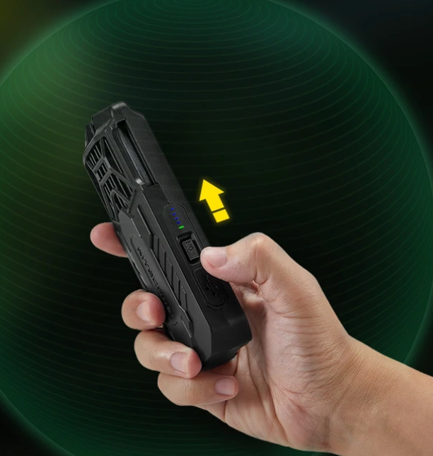 Nitecore EMR16 Nešiojamas elektroninis uodų repelentas, 5200 mAh, IPX5 aprašymas - Prekės nuotrauka