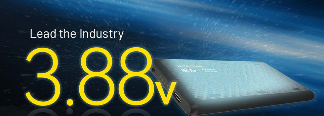 Nitecore NB Air Išorinė baterija, 5000mAh, 18 W, USB-C, IPX7 aprašymas - Prekės nuotrauka