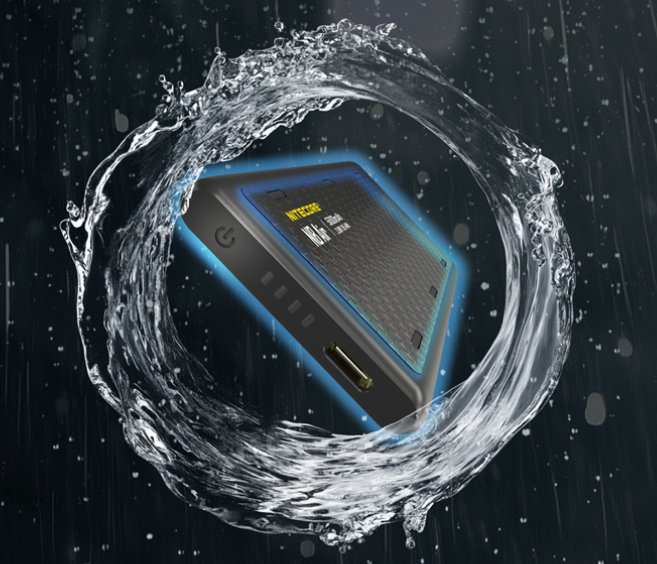 Nitecore NB Air Išorinė baterija, 5000mAh, 18 W, USB-C, IPX7 aprašymas - Prekės nuotrauka