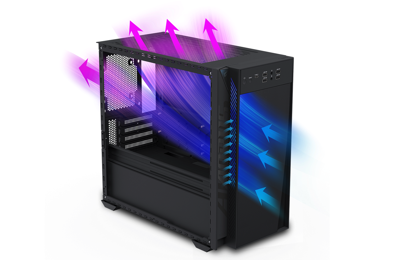 Stacionarus kompiuteris Gigabyte Aorus Prime 3 AP351 kompiuteris | Ryzen 7 9700X | 16 GB | RTX 5060 | 1 TB M.2 PCIe | Windows 11 Home aprašymas - Prekės nuotrauka