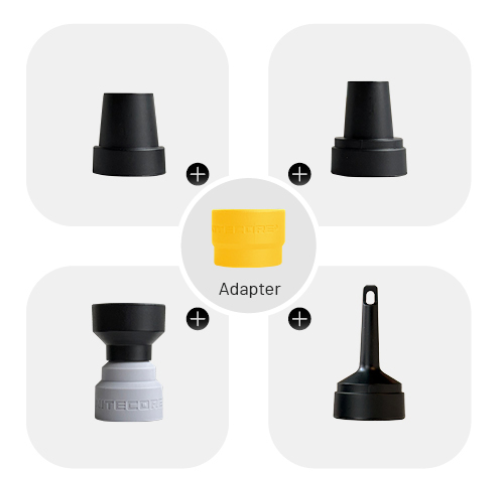 Nitecore AP05C Mini elektrinė oro pompa, 200 l/min, 23 g aprašymas - Prekės nuotrauka