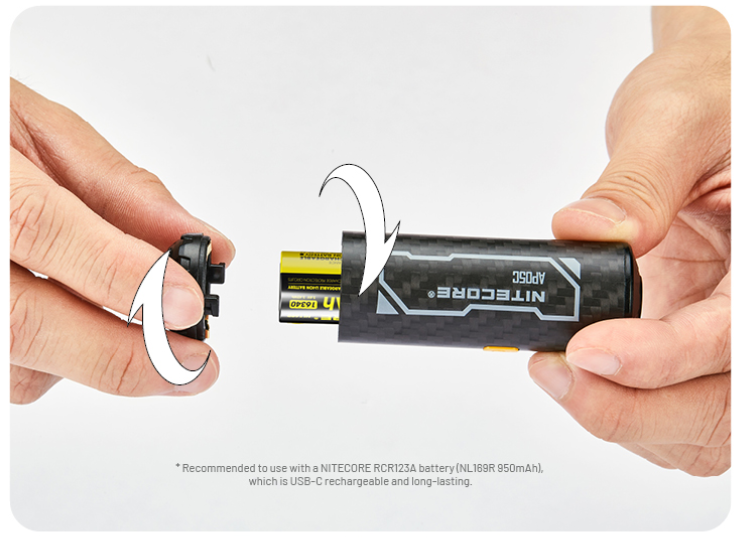 Nitecore AP05C Mini elektrinė oro pompa, 200 l/min, 23 g aprašymas - Prekės nuotrauka