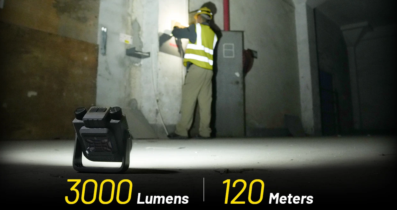 Nitecore NWL30 3-in-1 darbo šviestuvas + išorinė baterija + uodų atbaidymo priemonė aprašymas - Prekės nuotrauka