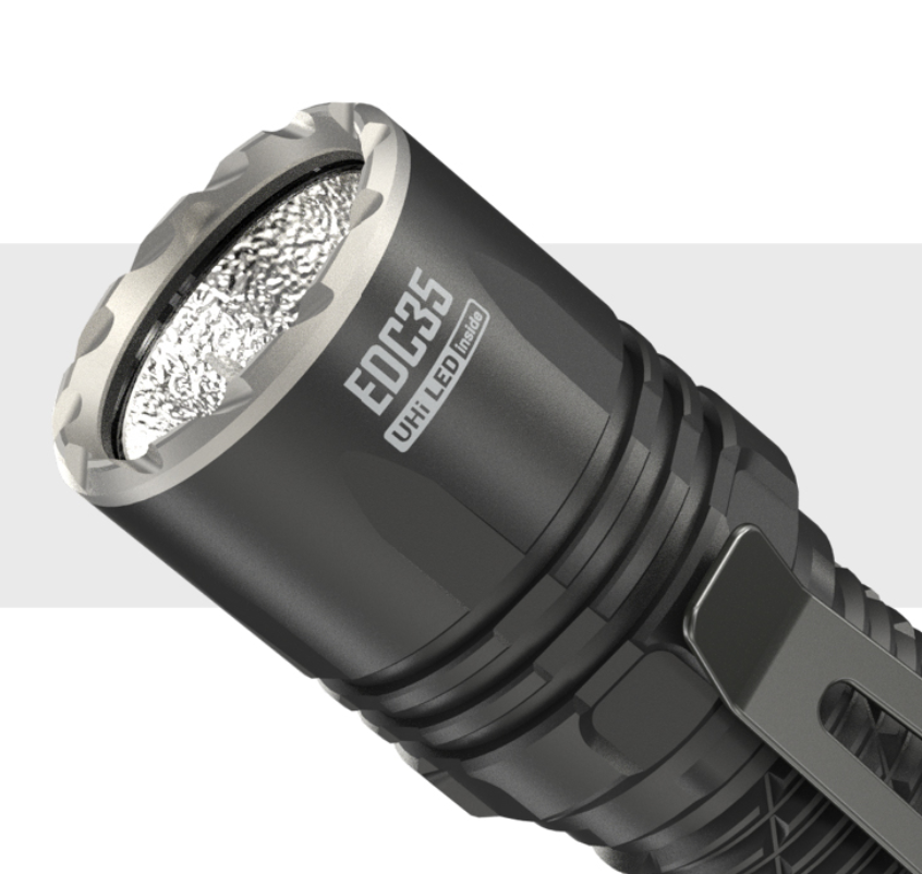 Nitecore EDC35 Taktinis žibintuvėlis, 5000 lm, iki 550 m, 6000 mAh, USB-C, IP68 aprašymas - Prekės nuotrauka