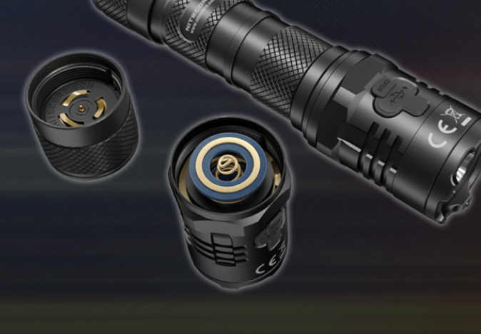 Nitecore P20iX Taktinis žibintuvėlis, 4000 lm, iki 221 m, 5000 mAh, USB-C, IP68 aprašymas - Prekės nuotrauka