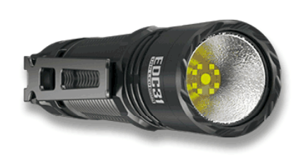 Nitecore EDC31 Žibintuvėlis, 3500 lm, iki 380 m, 3800 mAh, USB-C, IP68 aprašymas - Prekės nuotrauka