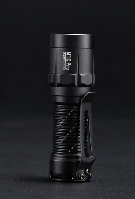 Nitecore MT1C Pro Taktinis žibintuvėlis, 1000 lm, iki 360 m, 1600 mAh, USB-C, IP68 aprašymas - Prekės nuotrauka